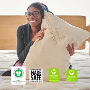 ⚡️🚚 MOVING SALE! 🤍 NWT Naturepedic Adjustable Organic Latex Pillow